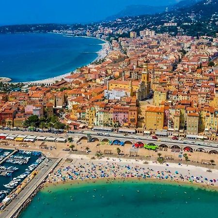 Studio Avec Jardin - Garage - 500M Des Plages Menton Kültér fotó