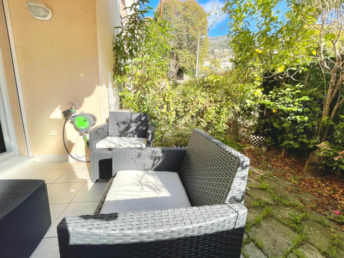 Studio Avec Jardin - Garage - 500M Des Plages Menton Kültér fotó